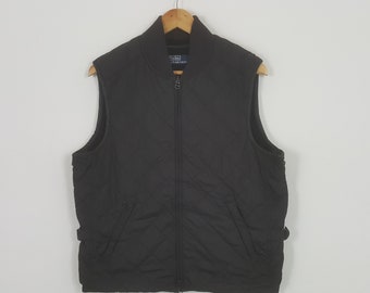 Vintage Polo by Ralph Lauren Luxury Brand Quilted Vests