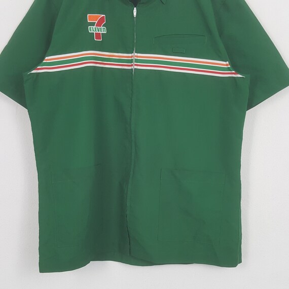 Vintage 7 Eleven Japanese Brand Staff Jacket - image 4