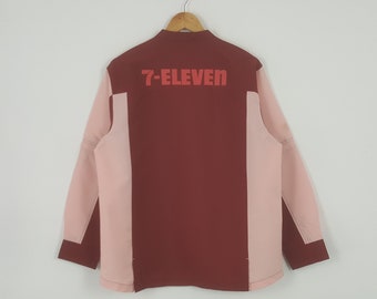 Vintage 7 Eleven Japanese Brand Work Staff Jacket