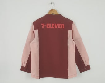 Veste d'uniforme vintage 7 Eleven de marque japonaise
