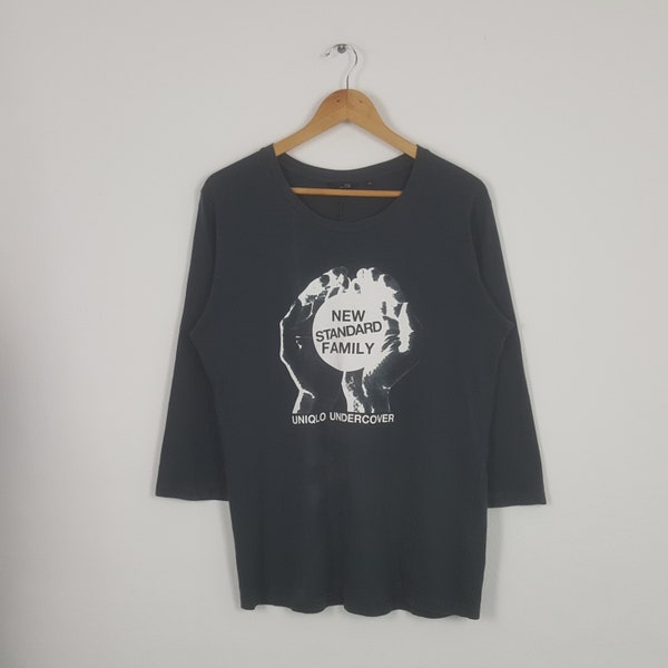 Vintage Uniqlo Undercover Japanese Brand Long Sleeve Tshirt