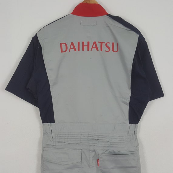 Vintage Daihatsu Japanese Racing Team Staff Cover… - image 2