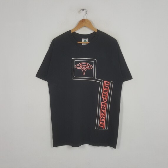 Limp Bizkit 90s グラフィックTシャツ Lサイズ 黒 90s Limp Bizkit T-shirt | What'z up