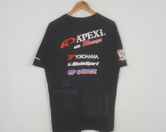 Vintage Apexi Racing Yokohama Japanese Motorsports Tshirt