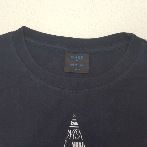 Vintage MARLBORO X NUMBER NINE Japanese Brand T-Shirt - Gem