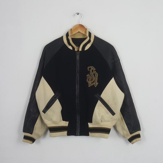 Vintage Ficce Uomo American Style Varsity Jacket - Etsy