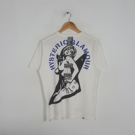 Vintage Hysteric Glamour Guitar Art Japanese Brand Tshirt - Etsy
