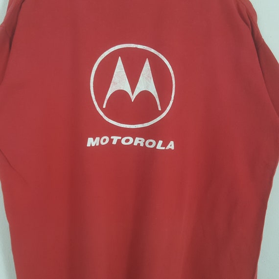 Vintage Motorola Mobile Phone Logo Streetwear Tsh… - image 2