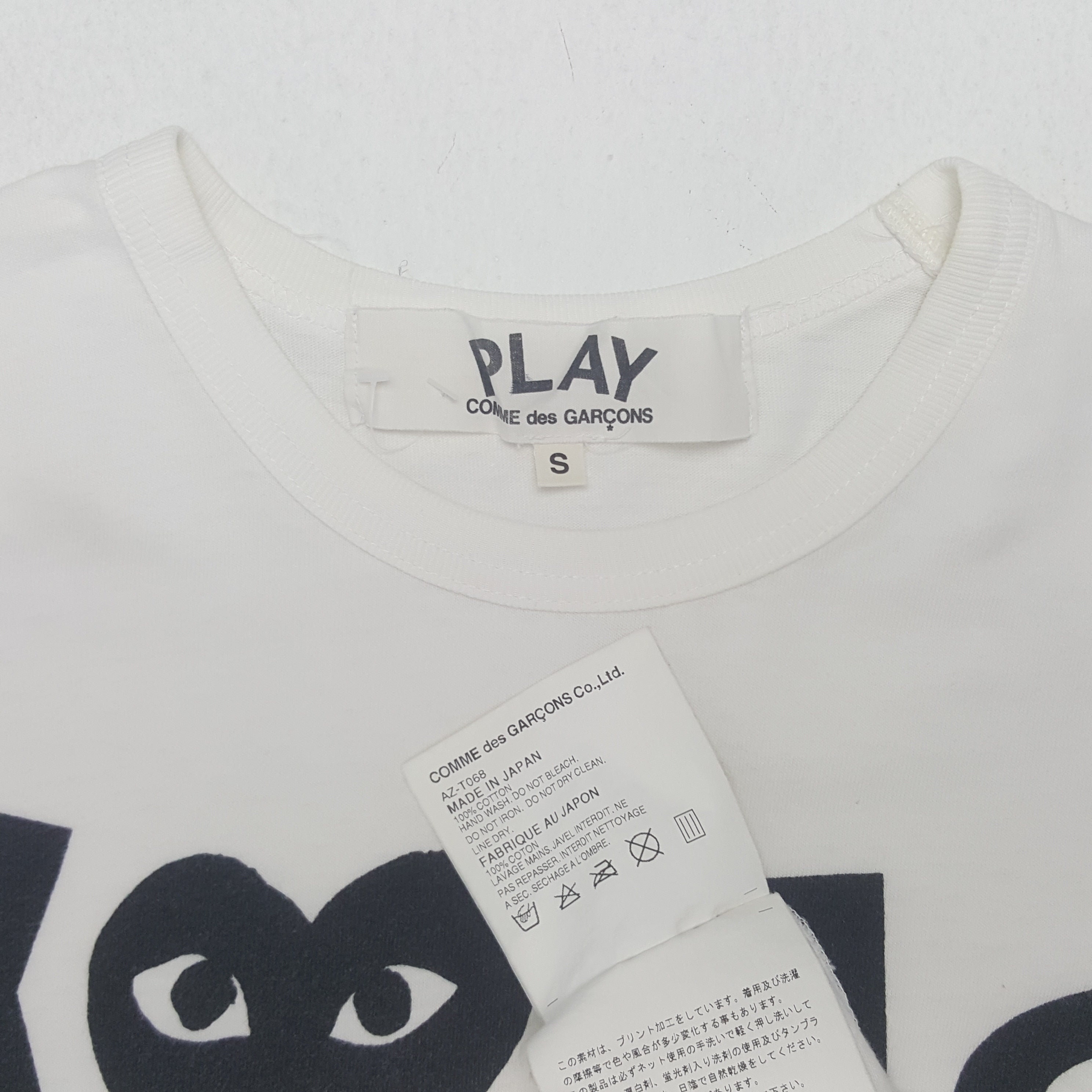 Vintage Comme des Garcons Play camiseta de marca japonesa Etsy Espana