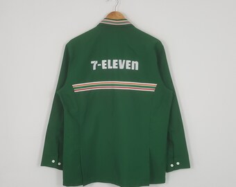 Vintage 7 Eleven Japanese Brand Staff Jacket