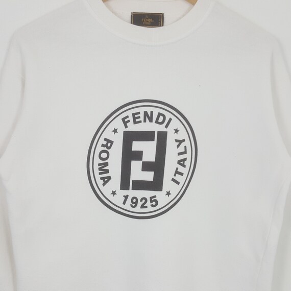 Vintage FENDI Italian Designer Brand Sweatshirt - image 2