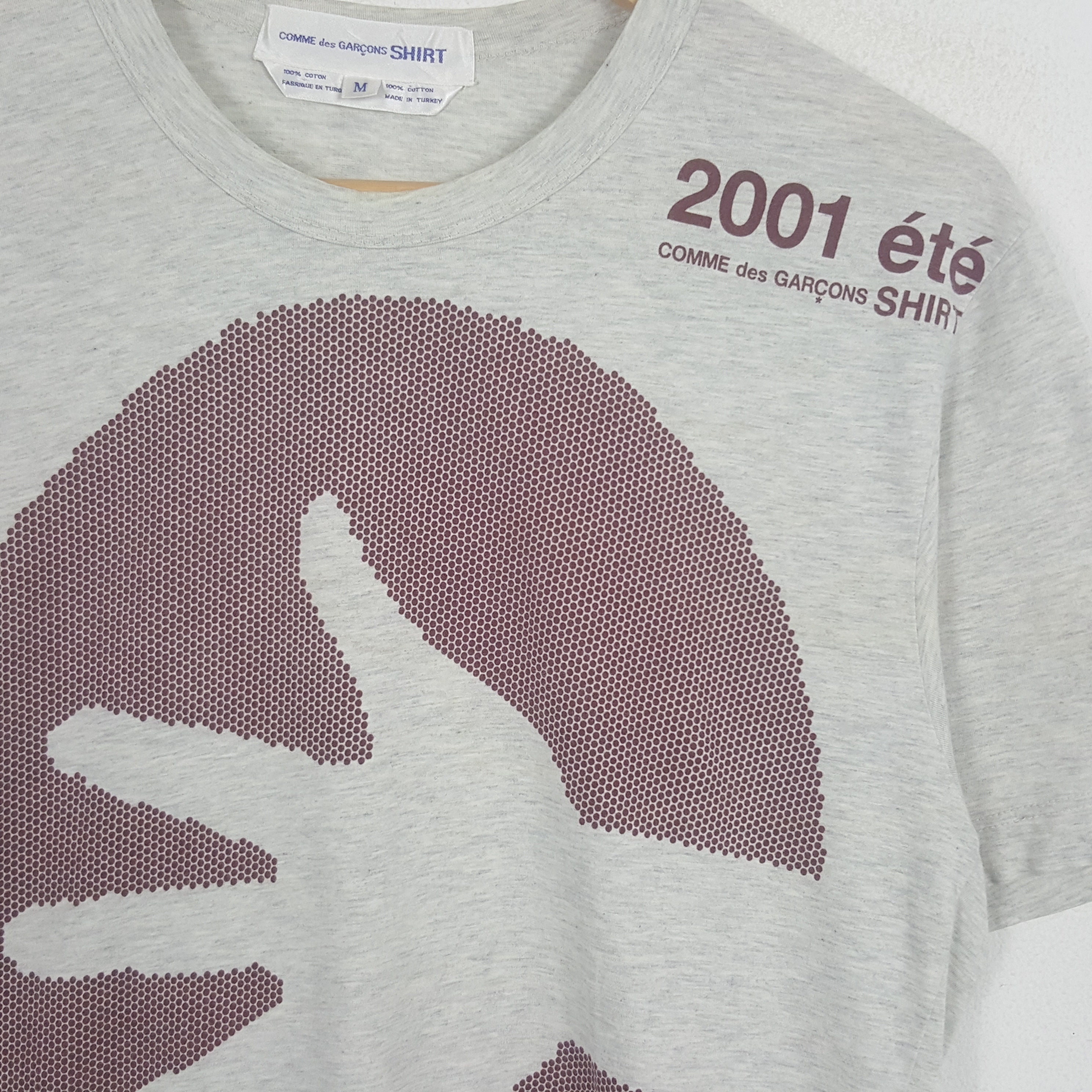 Vintage Comme Des Garcons Shirt 2001 ete Japanese Designer Tshirt Etsy