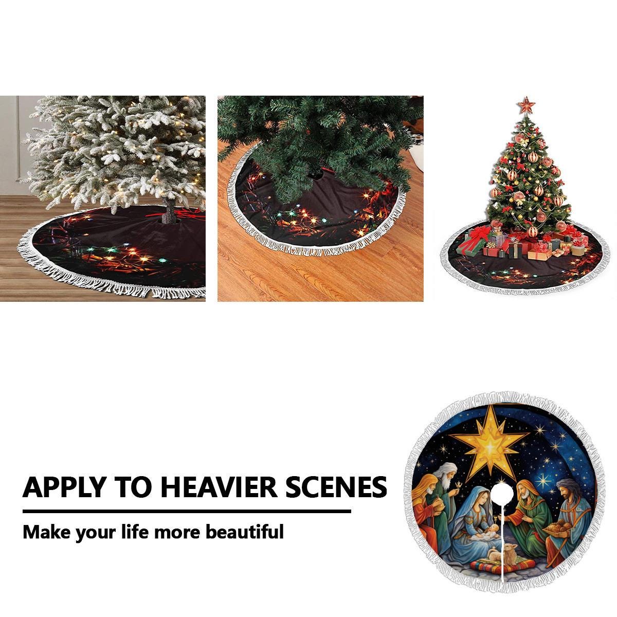 Nativity Christmas Tree Skirt Nativity Scene Tree Skirt Christmas Tree Nativity Christmas Tree Skirt Nativity Scene Tree Skirt Christmas Tree