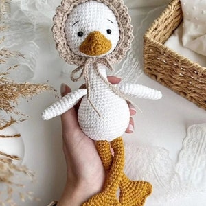 duck,Crochet Duck .Amigurumi duck - Poppins the duck,daisy  duck,newborn toys