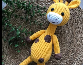 Crochet giraffe, amigurumi giraffe,,newborn Toys ,animal ,crochet