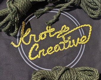 Green Genie 3-Ply Jute Rope - Bondage Rope, Dyed & Treated