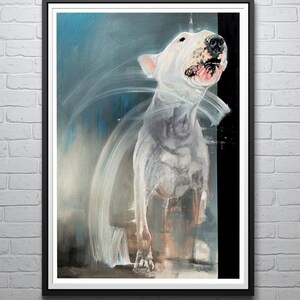 Bully - English Bull Terrier Poster for Sale by DoggyStyles