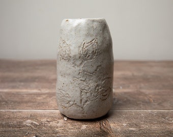 Carved Vase Organic Shape