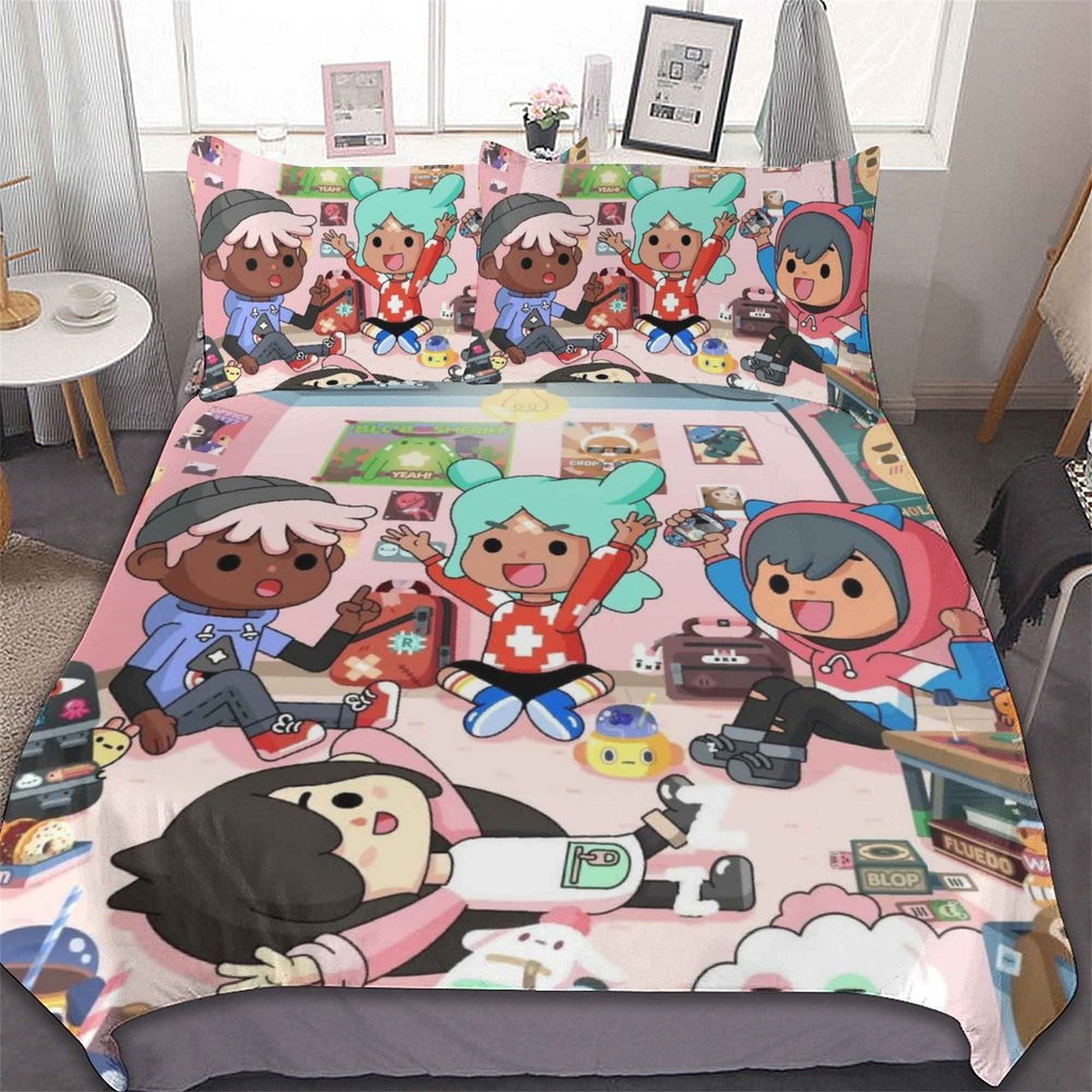 toca boca and gacha life Comforter for Sale by kader011