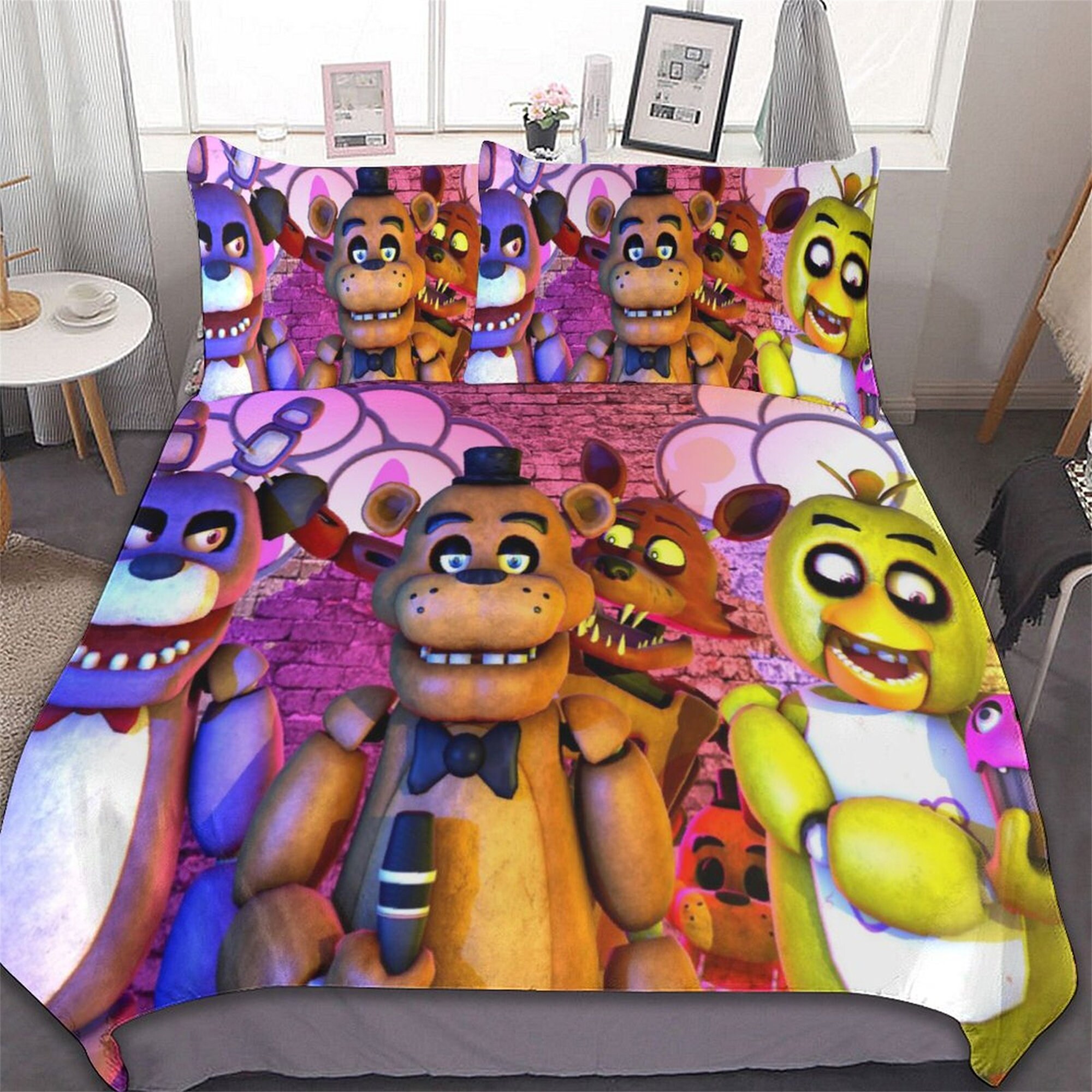 Five Nights At Freddy's Twin Size Sheet Set