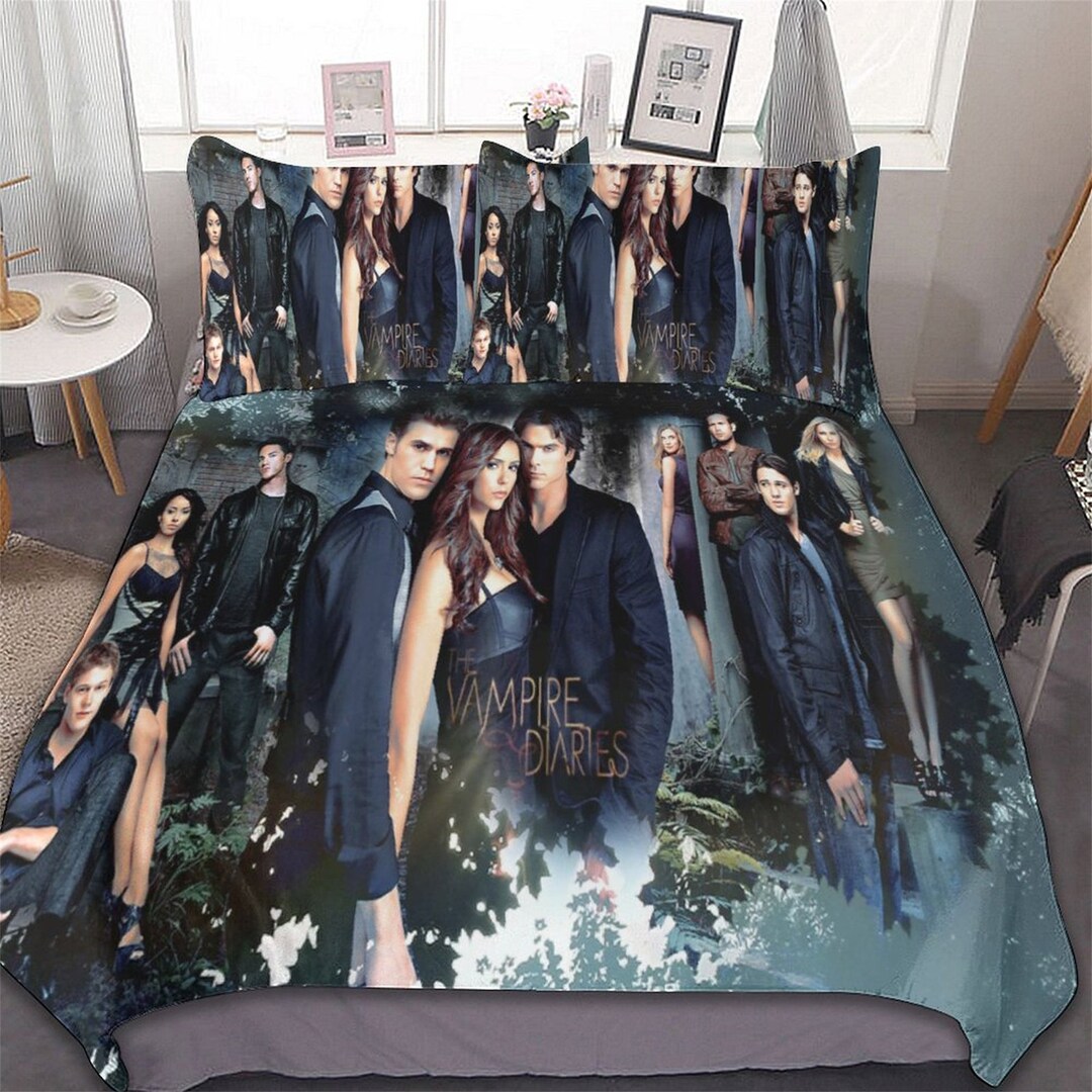 Vampire Diaries Duvet Cover Pillow Cover Bedding Set Four Seasons Large