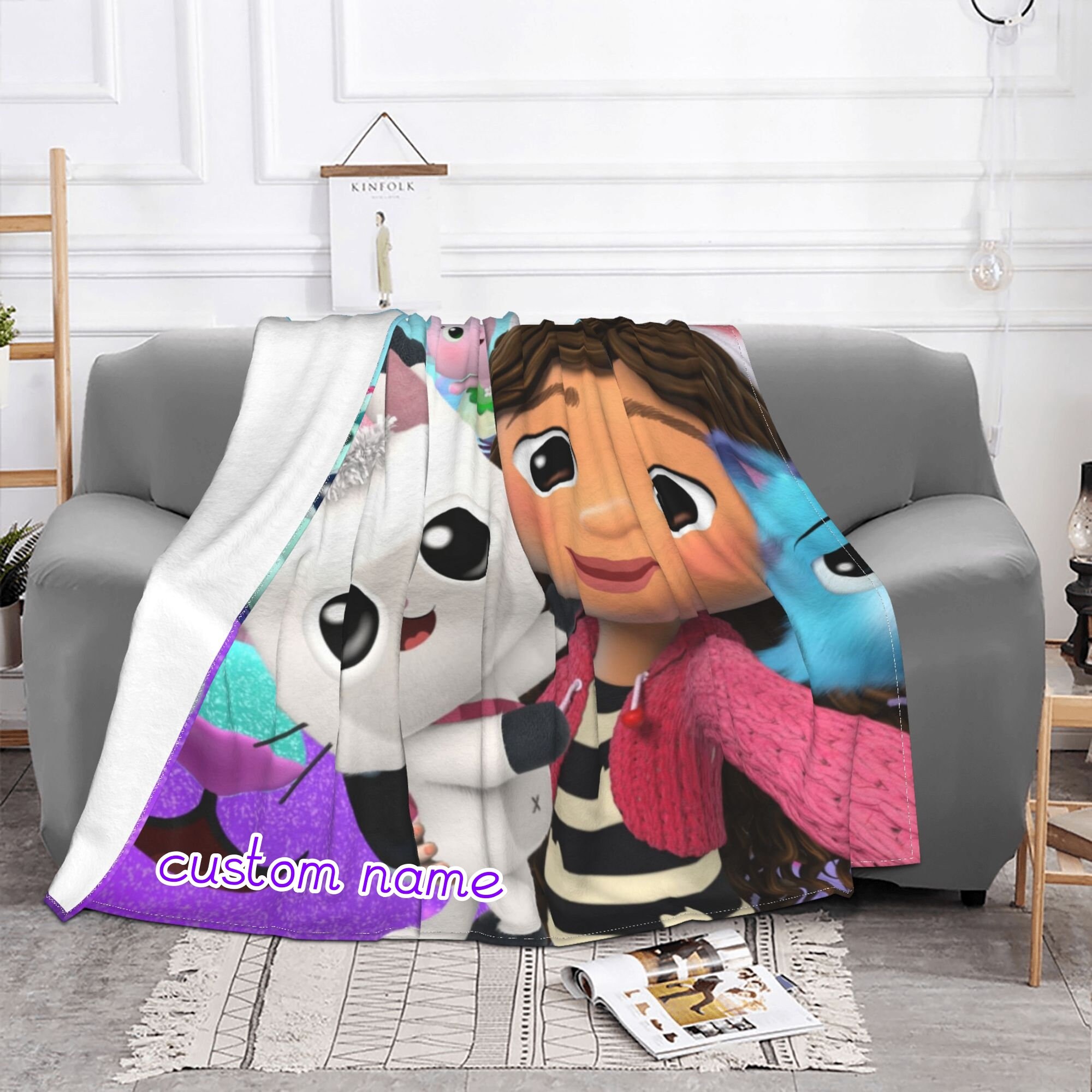 Masha and the bear fleece blanket sales
