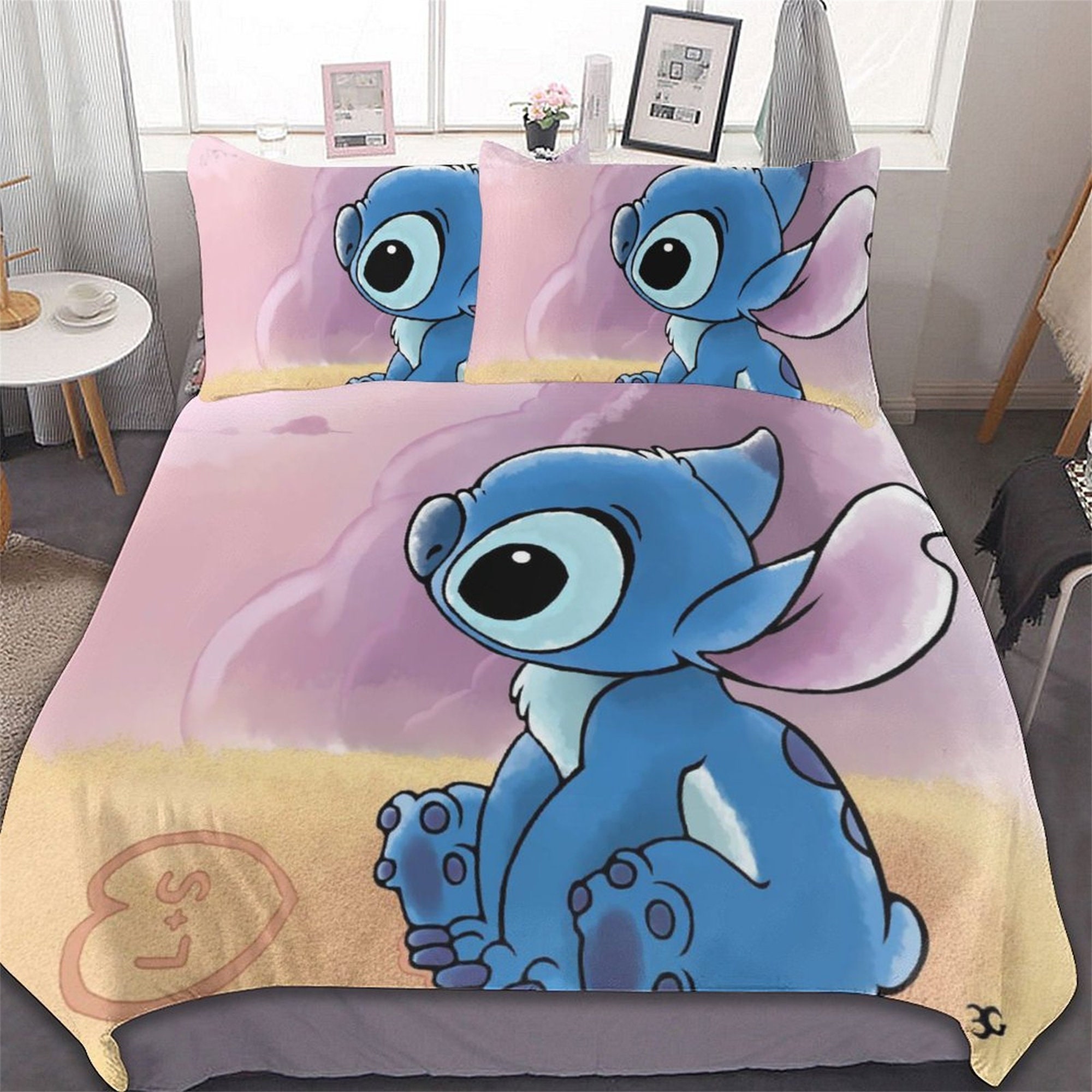 Parure de lit 'Stitch' de 'Disney' - 2 personnes