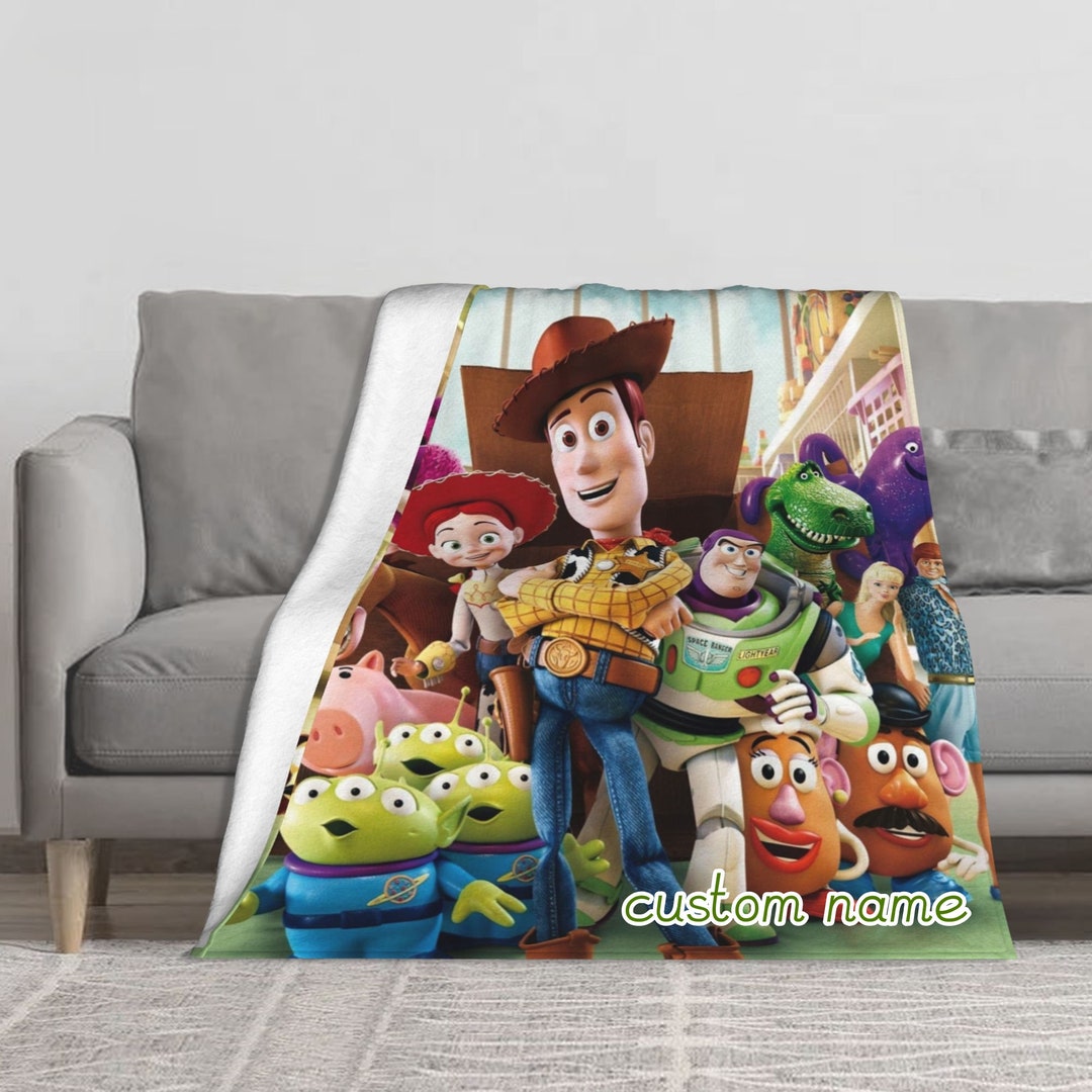 Disney Toy Story Fleecedecke 'Death By Monkeys' – 127x152 Cm, Weich, Maschinenwaschbar