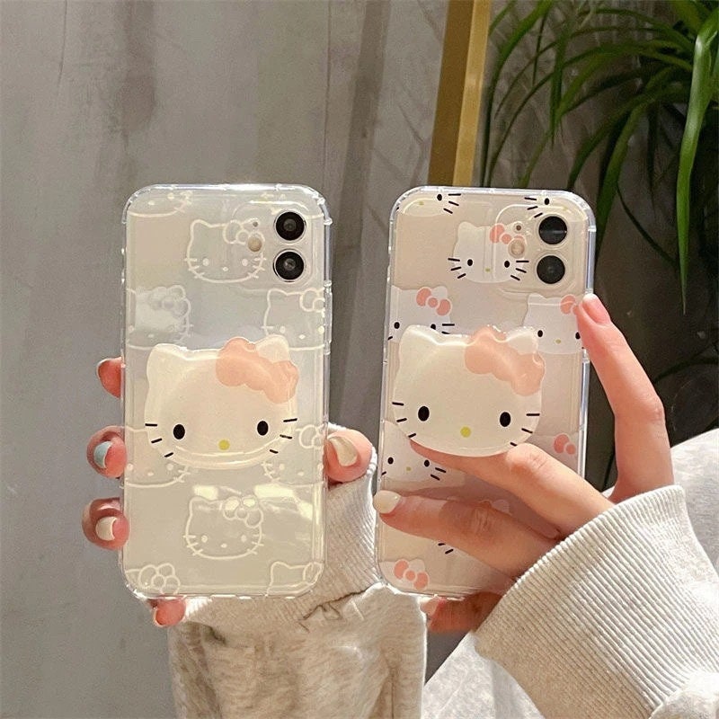 ZVZ79 Hello Kitty Soft High Quality Silicone Phone Case Casing TPU
