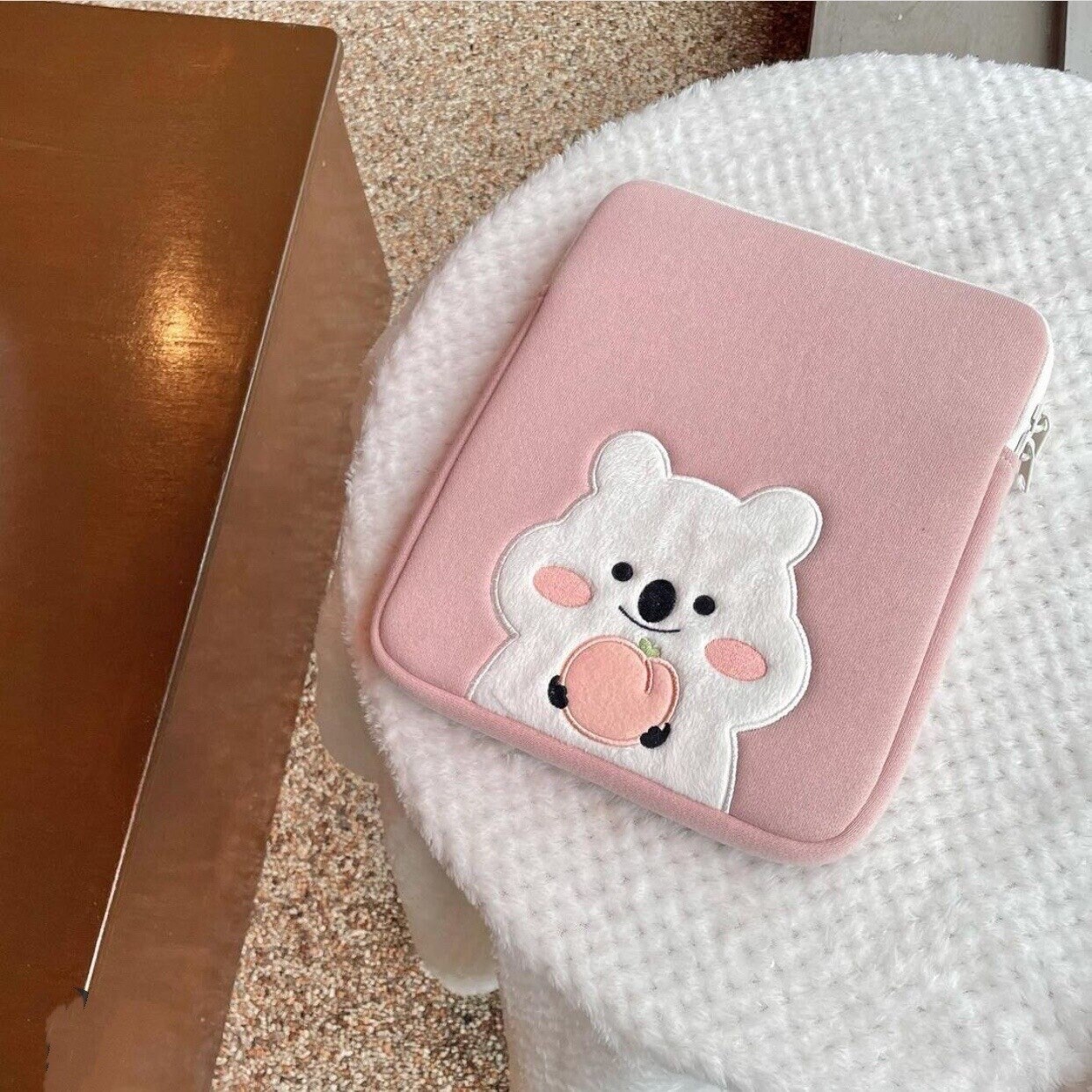 Cute Koala Laptop Bag Korean Cute Tablet Bags Cat Lover Gifts