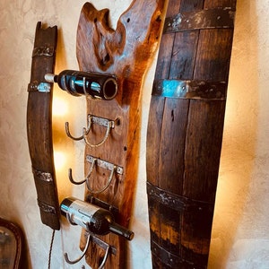 SET of lamps with bottle holders