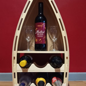 Boat Wine Rack -  UK