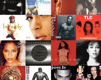 CLASSIC 70's R&B Album Cover Art Collage Kit DIGITAL - Etsy