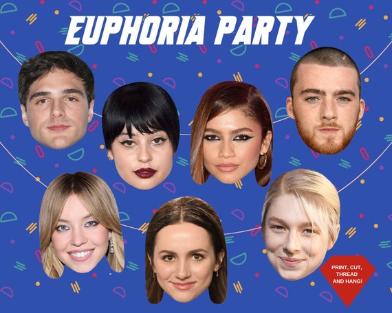 Euphoria Party Banners Euphoria Digital Party Decorations