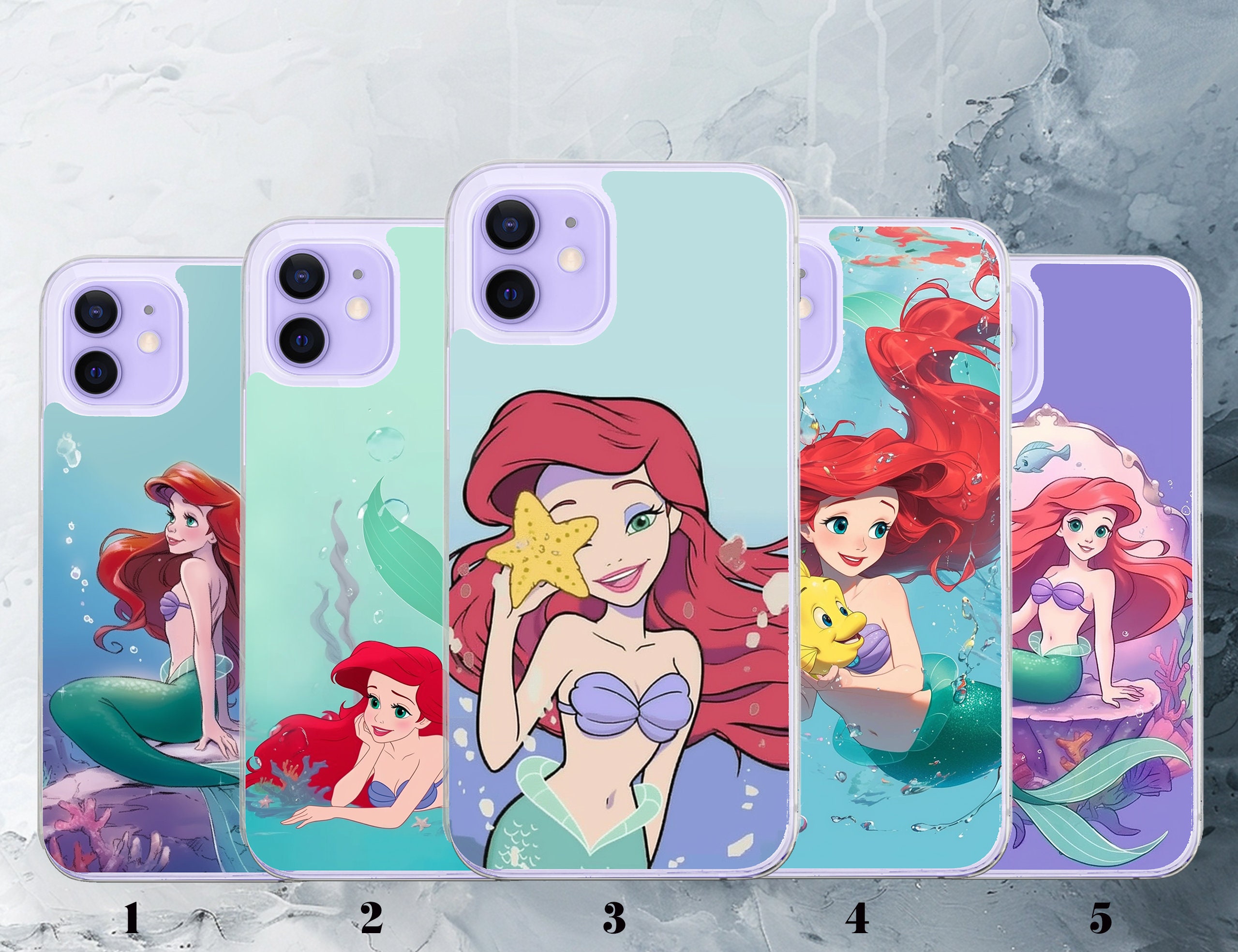 Little Mermaid Underwater Phone Case for Iphone, Motorola