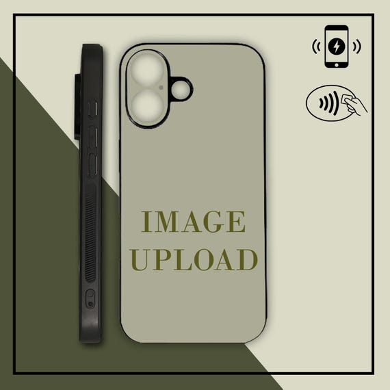 Custom Photo Image Upload Personalised Phone Case - MagSafe iPhone / Samsung / Motorola - Wireless Charging