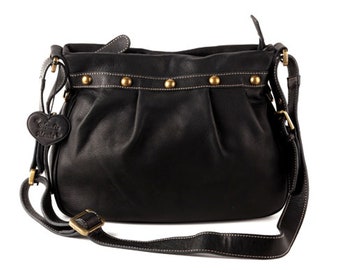 Handmade, Soft Leather Purse, Cross Body, Shoulder Bag, Hobo Bag, Slouchy Leather Hobo Bag, Over The Shoulder, Genuine Soft Leather