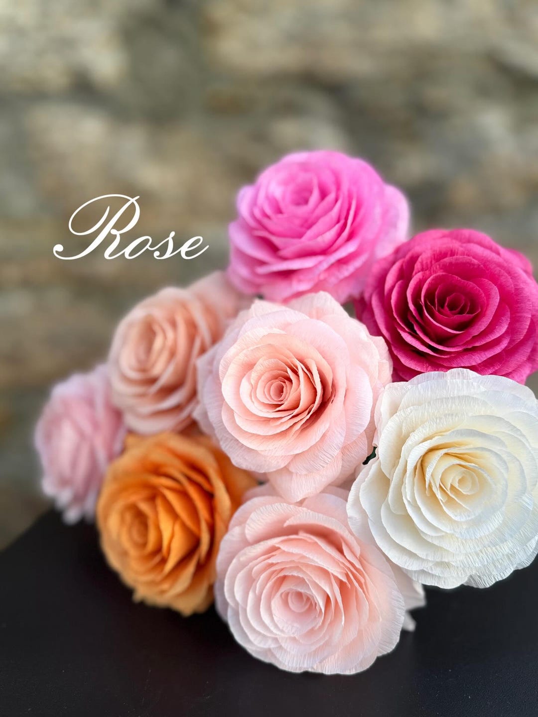 Moff Roses Video Tutorial: Crepe Paper Spiral Rose - Digital Download - Etsy