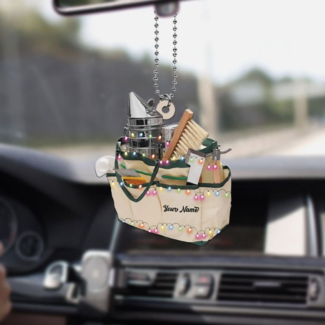 Personalized Tool Bag Ornaments Custom Name Tool Kits Etsy