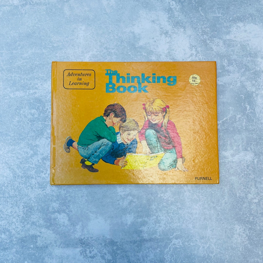 Vintage 'the Thinking Book' for Children, Adventures Inn Learning by ...