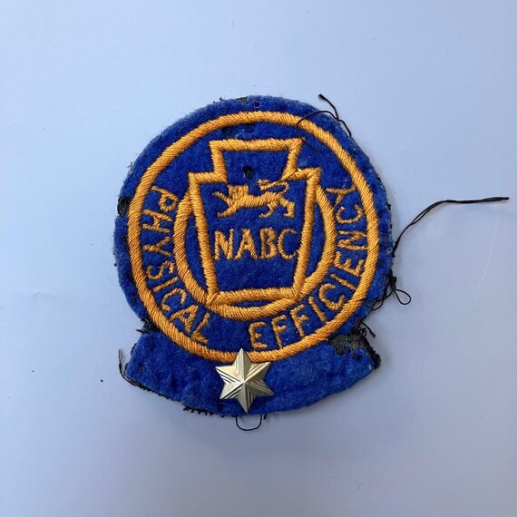 Vintage NABC Physical Efficiency Patch: 1960s Col… - image 2