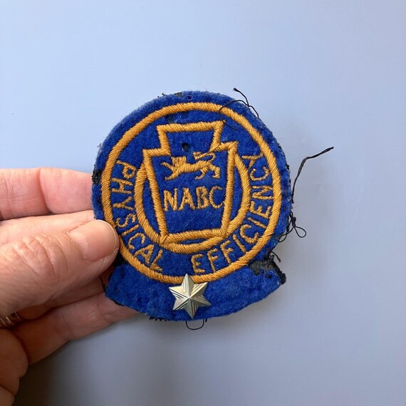 Vintage NABC Physical Efficiency Patch: 1960s Col… - image 1