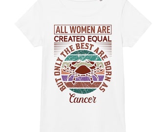 Cancer T Shirt, Cancer Zodiac Sign, Cancer Gifts, Astrology, Zodiac Sign Gifts, Zodiac Sign Virgo, Gifts for Cancer - Ladies