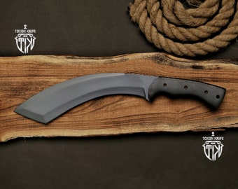 Beste campingmes | 5160 verenstaal machete campingmes op maat | Kerstcadeau | Cadeau voor bruidegom | Cadeau voor hem