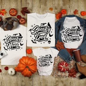 Spooky Family Halloween SVG Bundle (Digital Download)