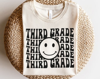 Enseignant de 3e année SVG : Smile Face Design (téléchargement numérique)