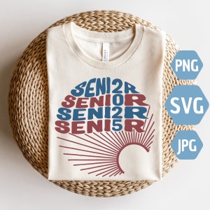 Senior 2025 SVG: Graduation Class Design (Digital Download)
