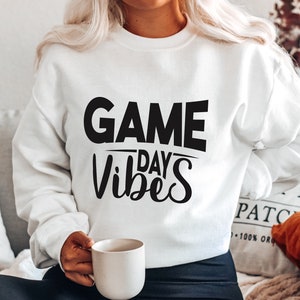 Game Day Vibes SVG, Game Day Svg, Game day t shirt Svg, Sports T-Shirt Svg, Game Day Vibes Shirt Svg Png