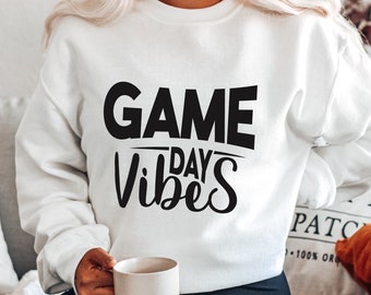 Game Day Vibes SVG: Sport T-Shirt Design (Digitaler Download)