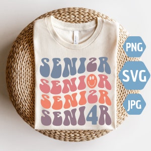 Senior 2024 SVG: Trendy Graduate Design (Digital Download)